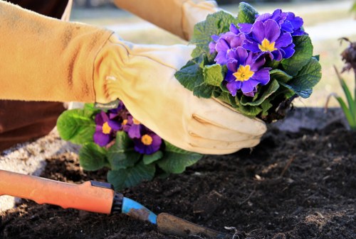 Materials and finishes used in hard landscaping projects across Whitechapel